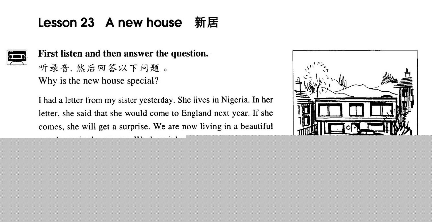 23 A new house绘本故事第2页