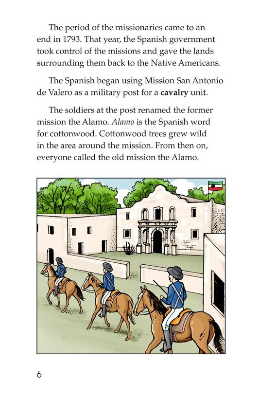 The Battle of the Alamo绘本故事第5页