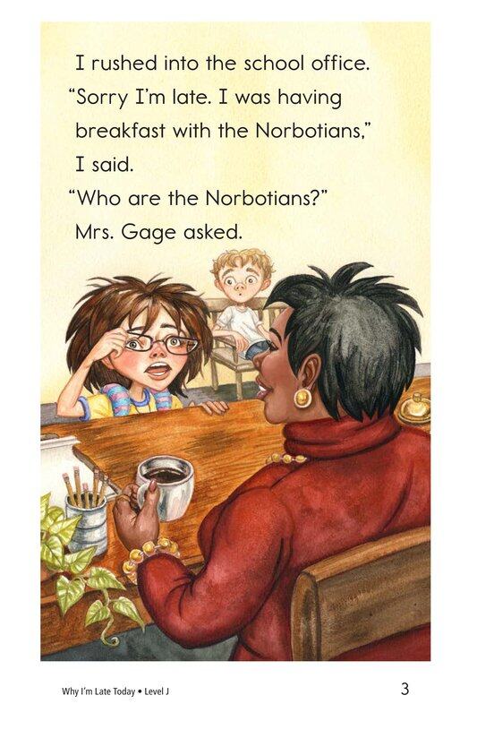 Why I'm Late Today绘本故事第3页