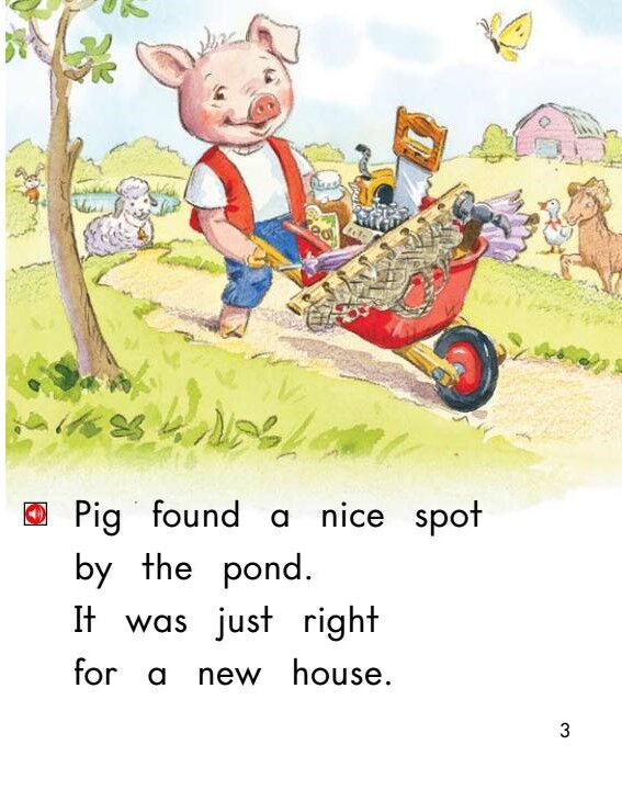 Pig's New House绘本故事第4页