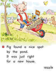 Pig's New House绘本故事第4页