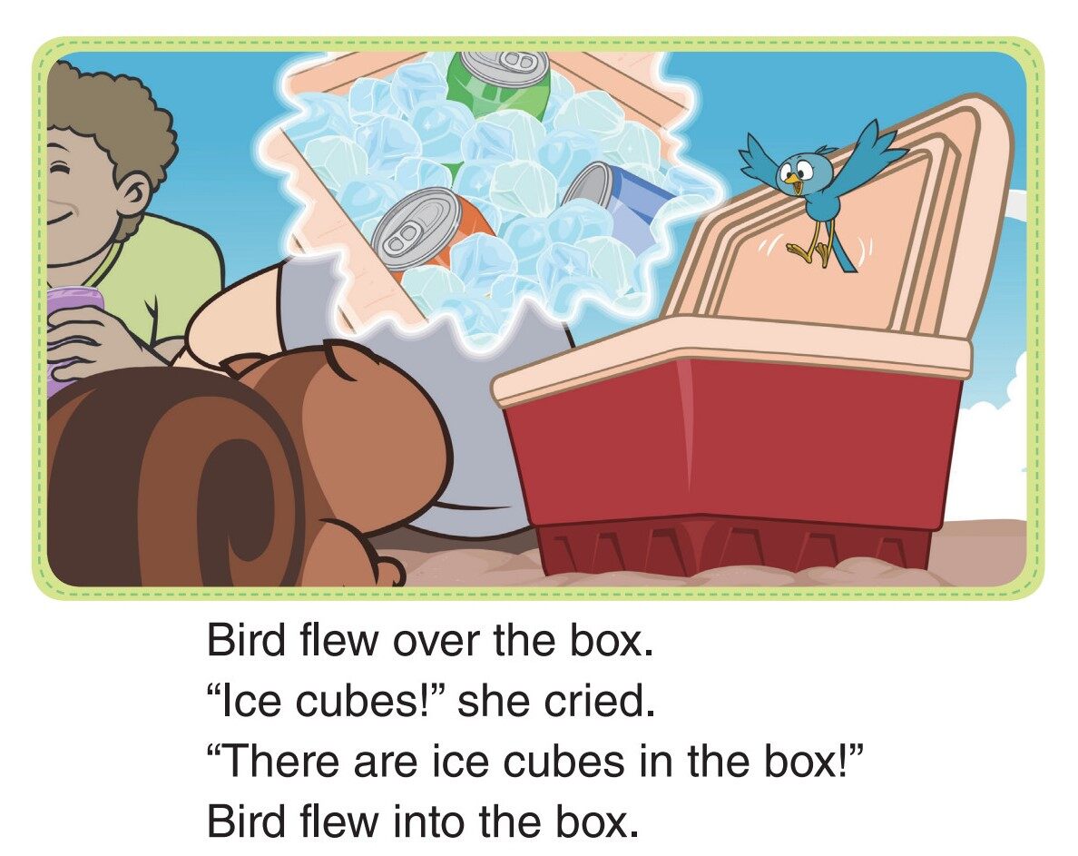 Ice Cubes!绘本故事第4页