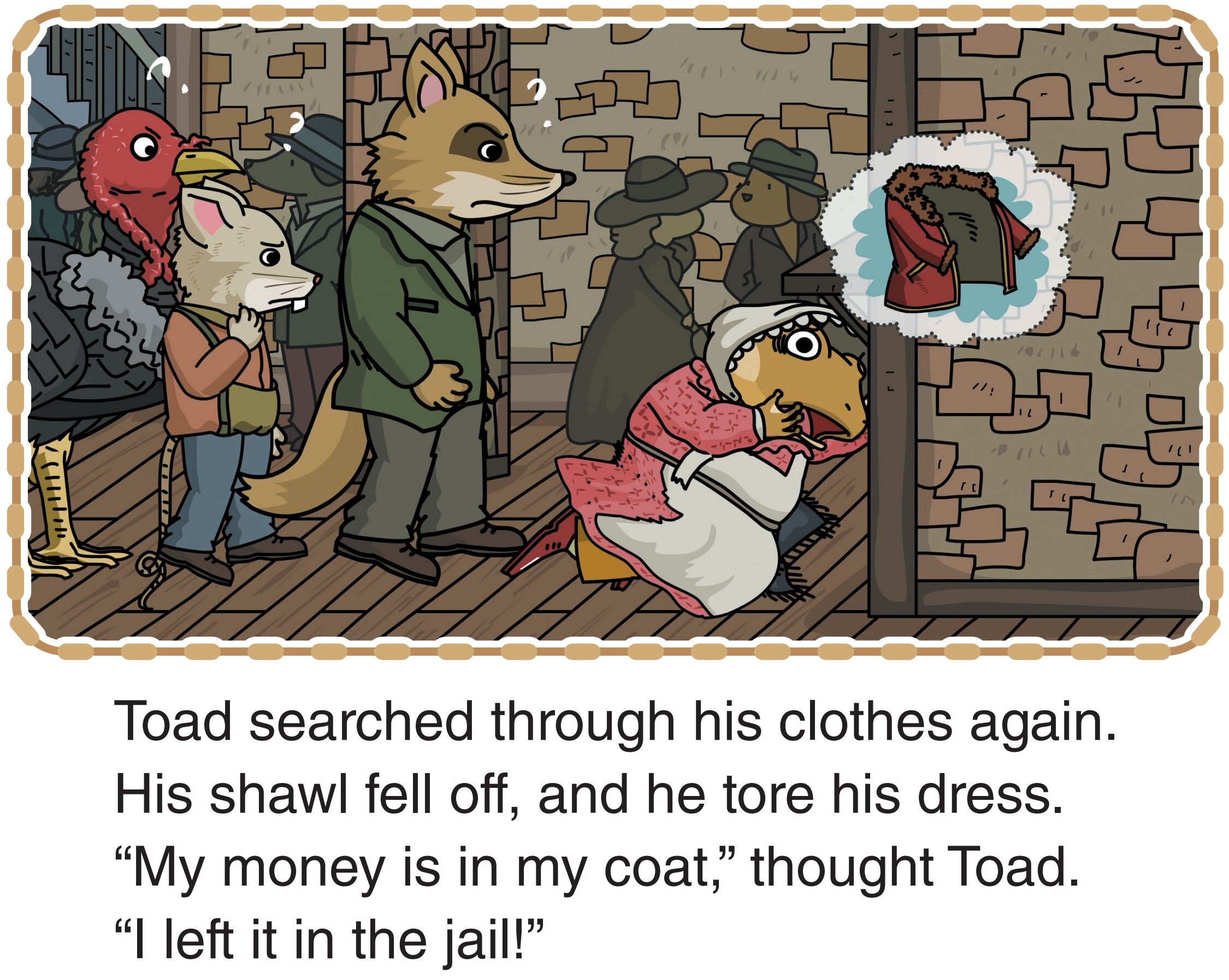 No Money and No Ticket绘本故事第5页