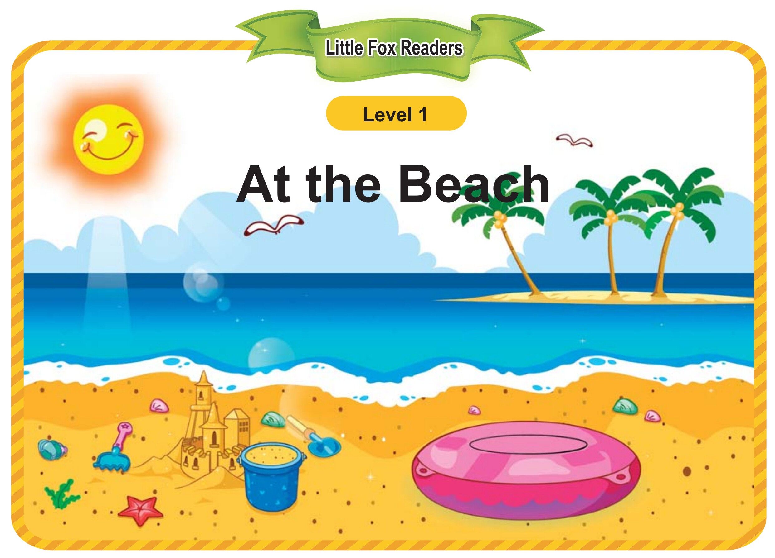 At the Beach绘本故事第2页