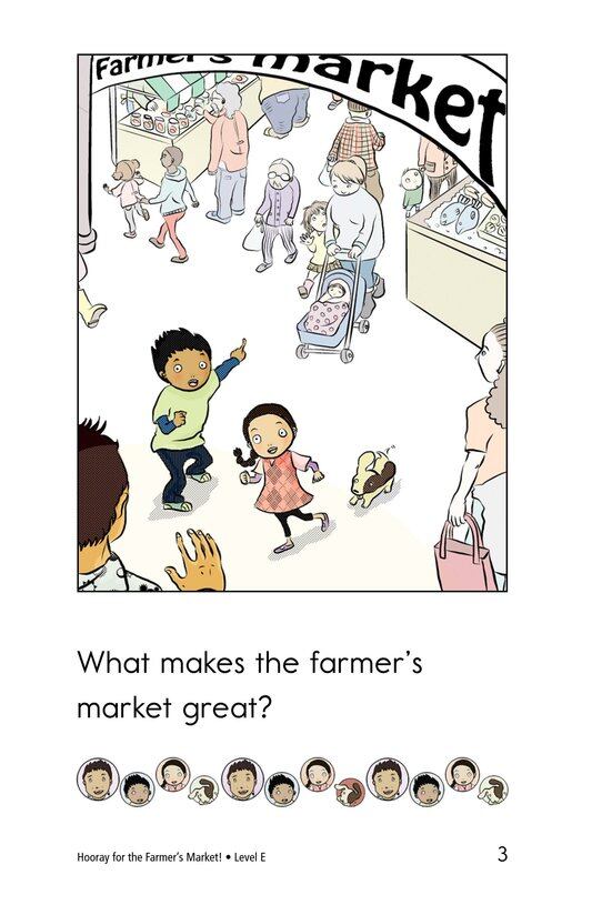 Hooray for the Farmer's Market!绘本故事第3页