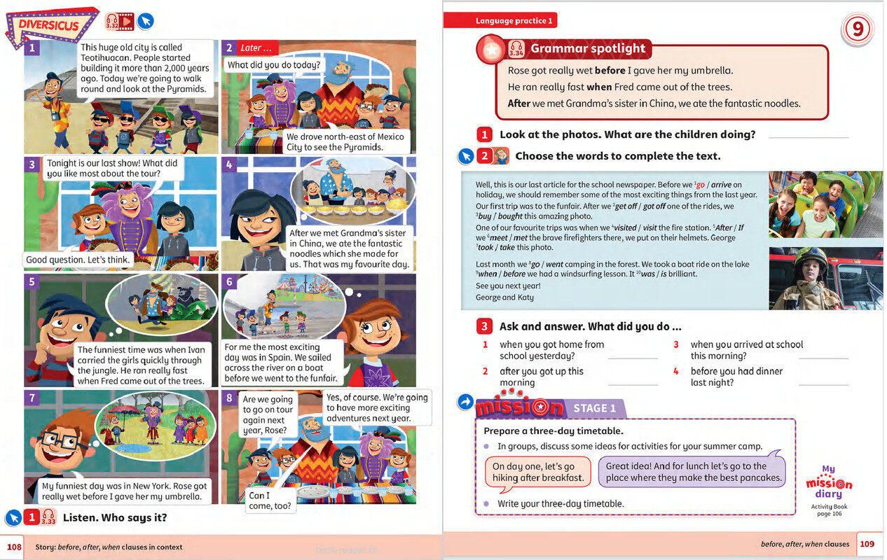 09 Let's travel!绘本故事第3页