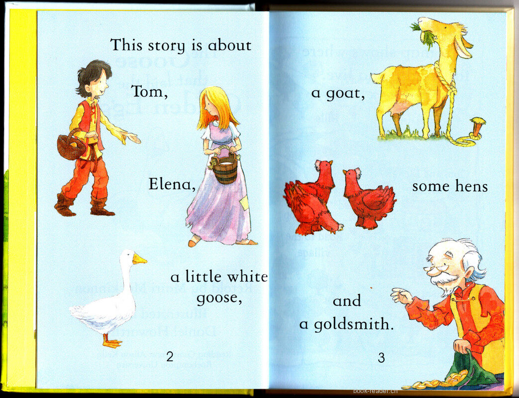 The Goose that laid the Golden Eggs绘本故事第3页