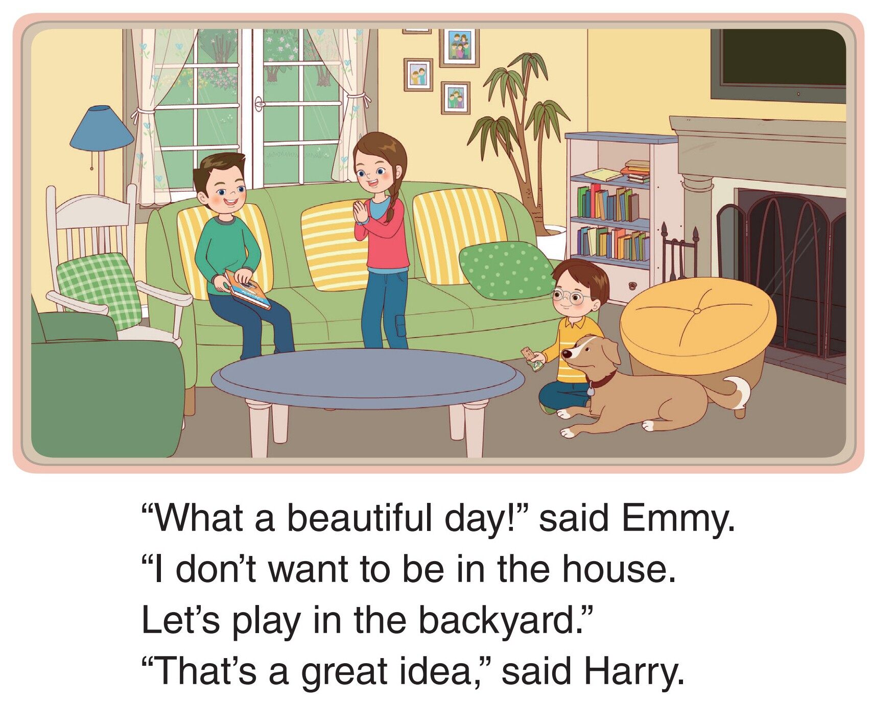 The Backyard绘本故事第3页