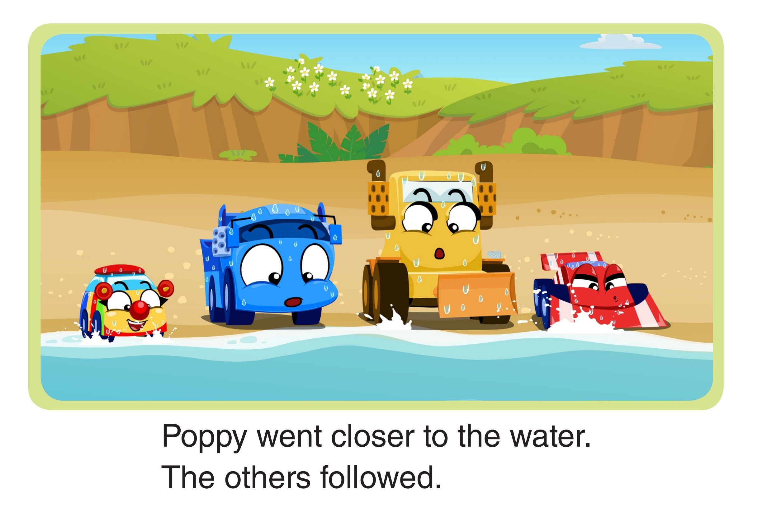 Splashing and Playing绘本故事第5页