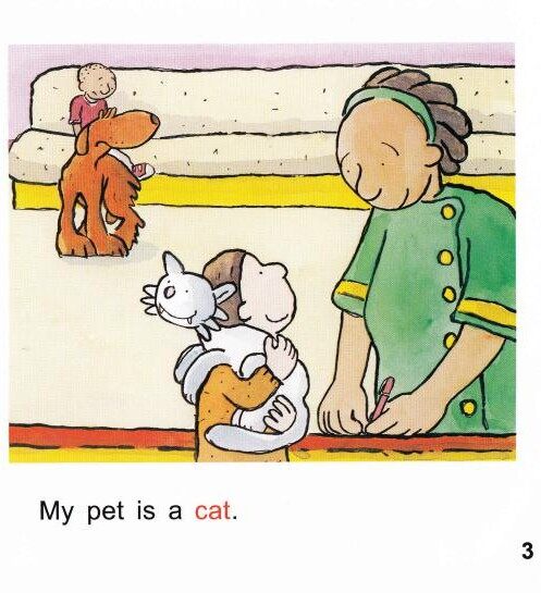 At the vet绘本故事第4页