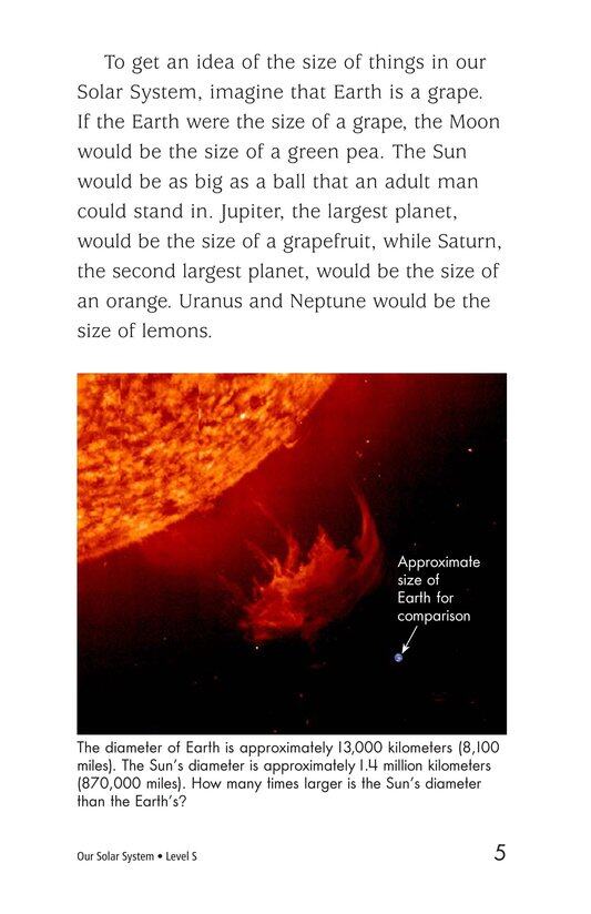 Our Solar System绘本故事第4页