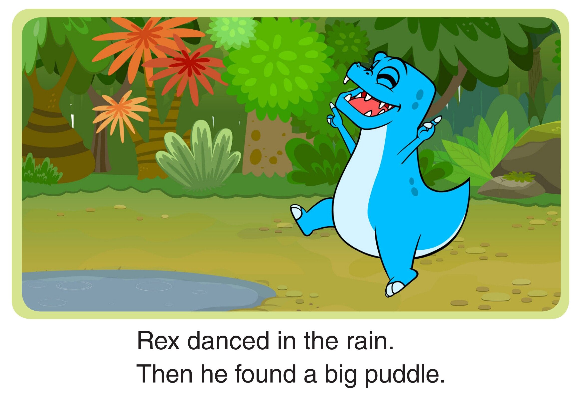 Fun in the Rain绘本故事第4页