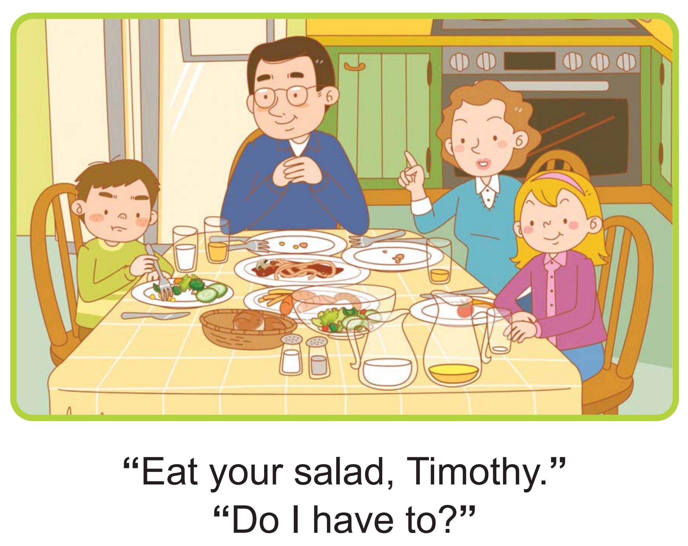 Do I Have To?绘本故事第3页