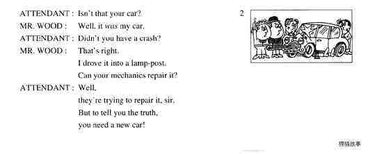 1-087 A Car Crash绘本故事第3页