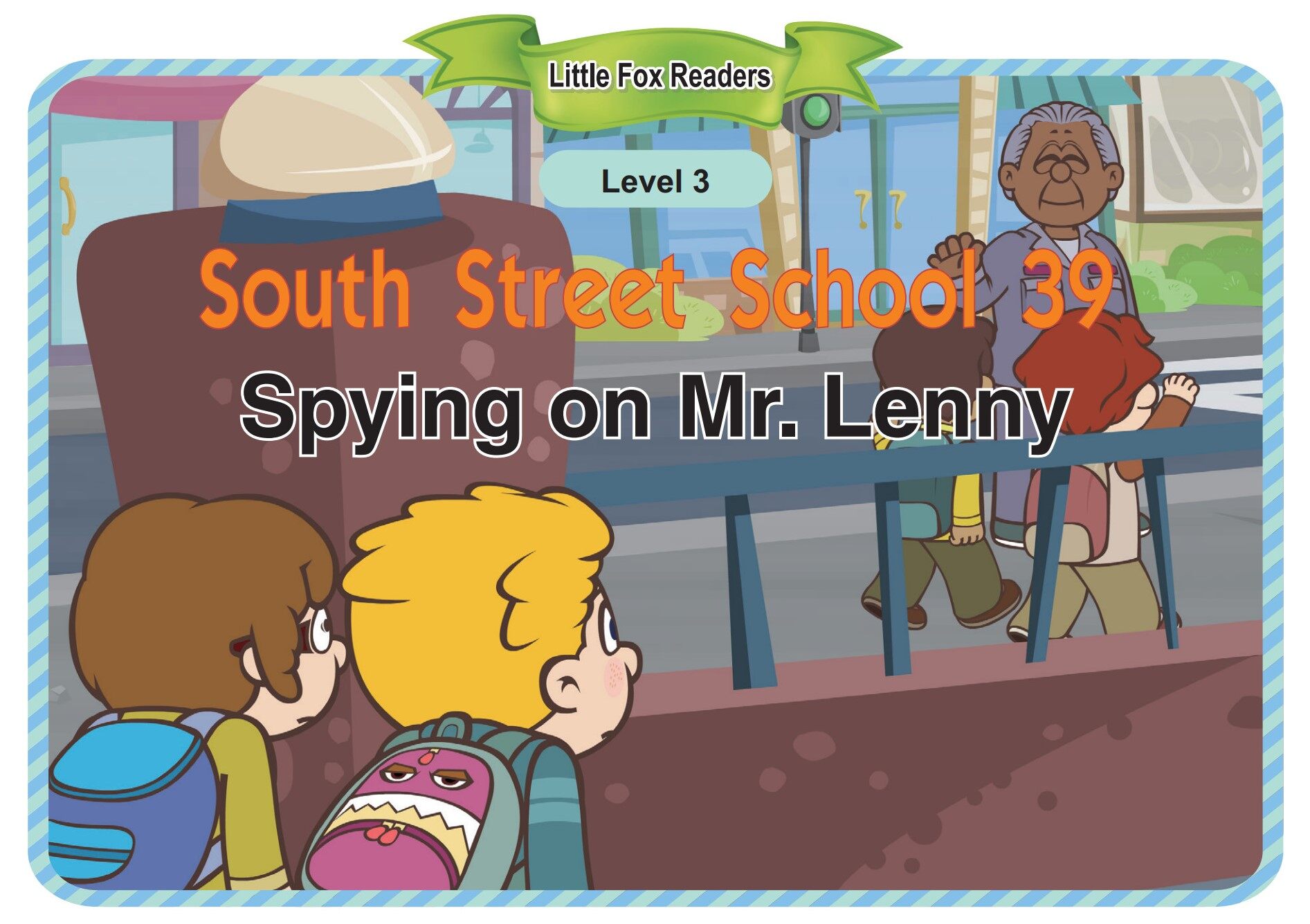 Spying on Mr. Lenny绘本故事第2页