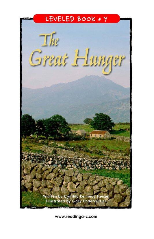 The Great Hunger绘本故事第2页