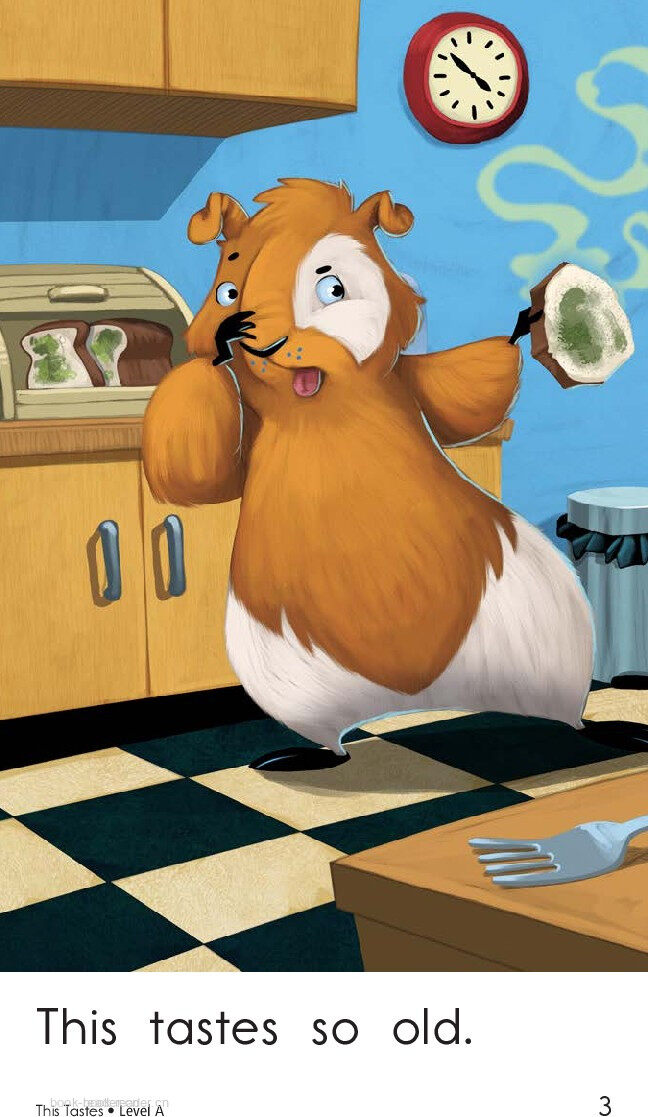 This tastes	绘本故事第3页