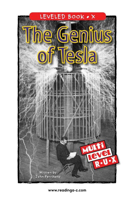 The Genius of Tesla绘本故事第2页