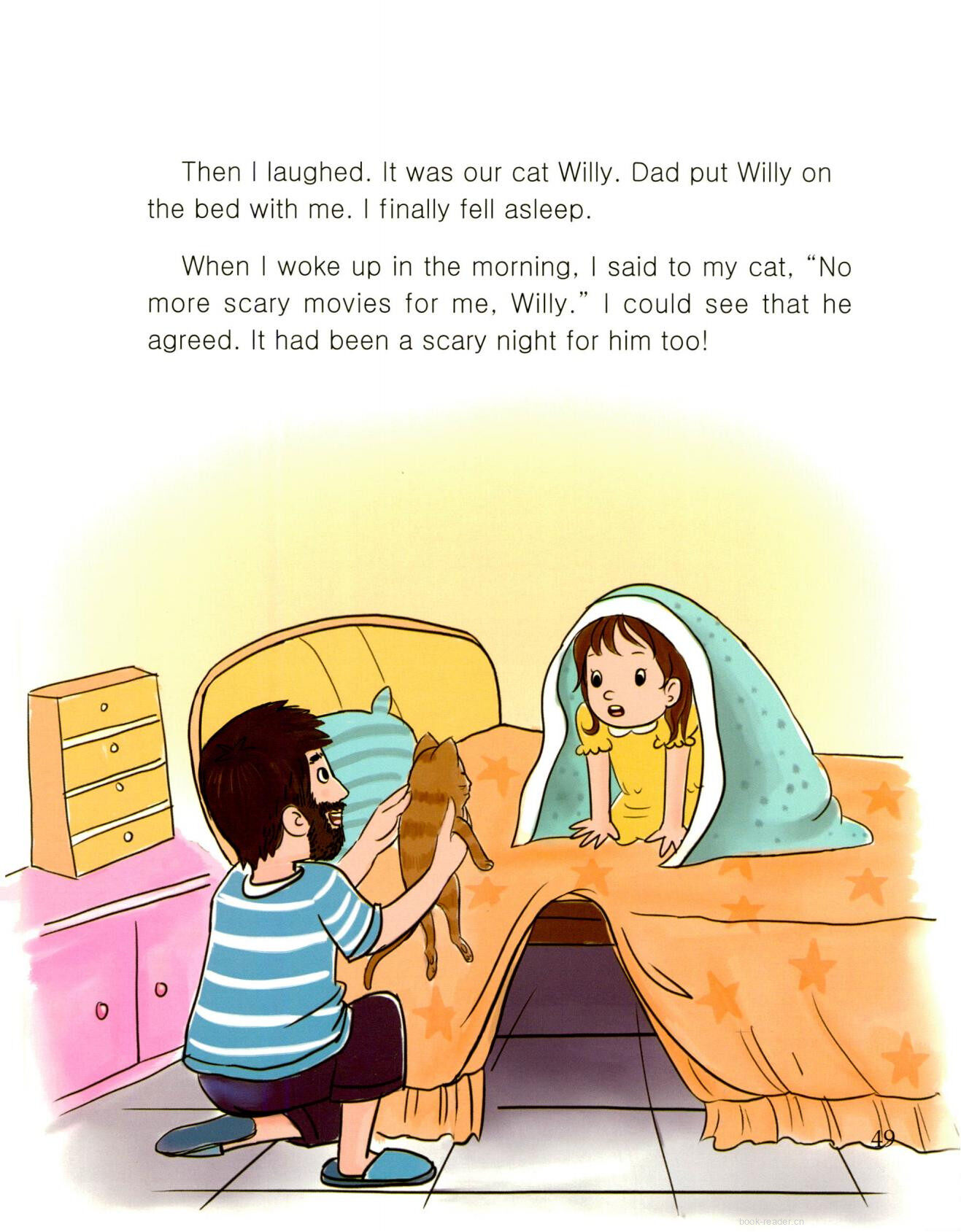 What Is Under the Bed?绘本故事第3页