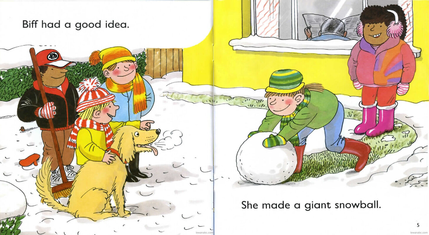 The Snowman绘本故事第5页