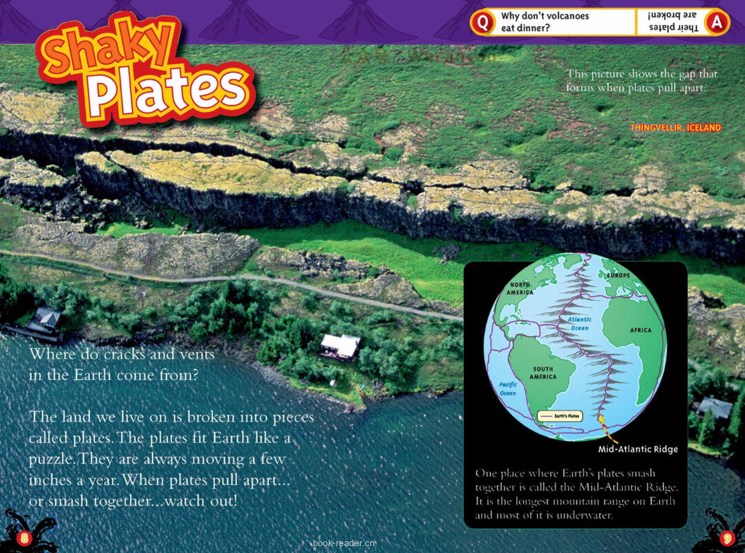 Volcanoes绘本故事第5页