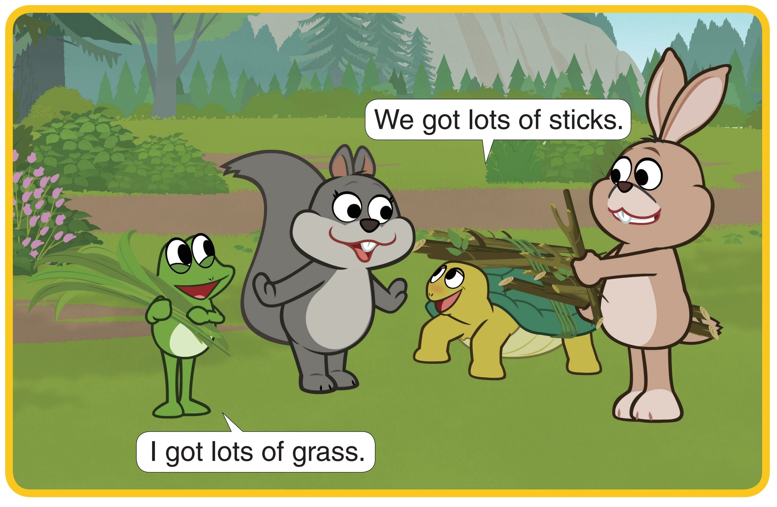 Let's Get Apples绘本故事第5页