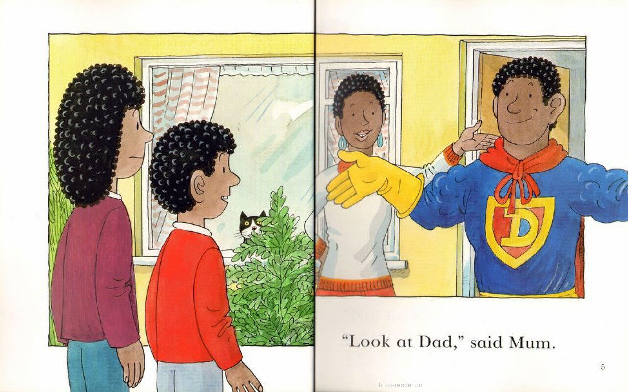 2A Super Dad绘本故事第3页
