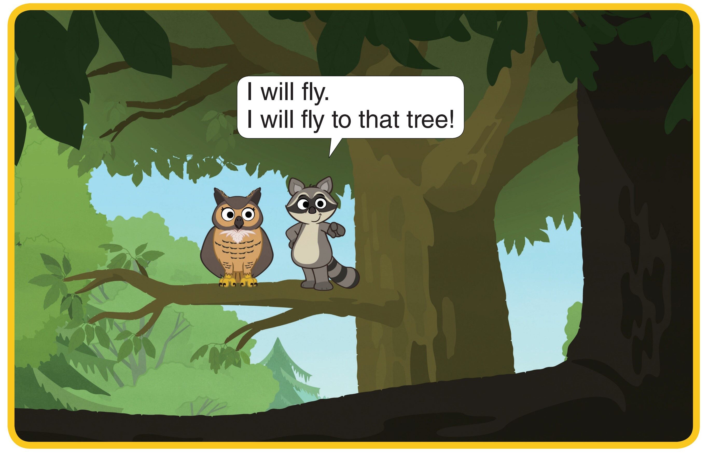 I Will Fly绘本故事第2页