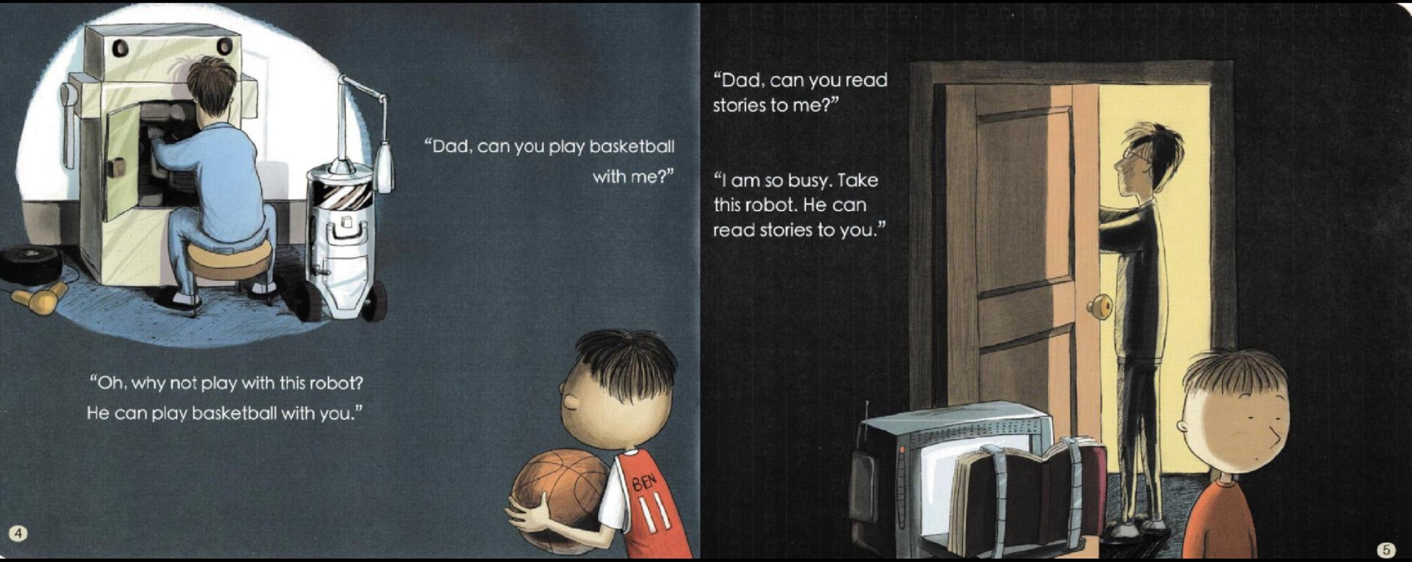 Daddy Robot绘本故事第4页