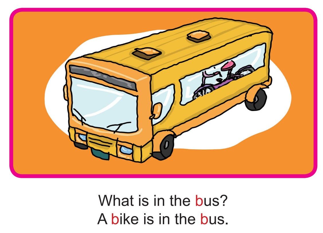 'B' words -  What Is on the Bed绘本故事第5页