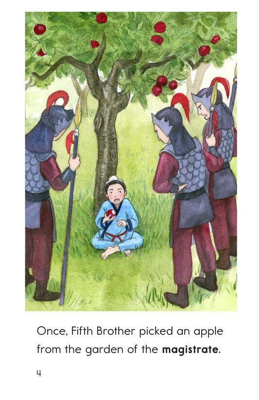 The Five Brothers绘本故事第4页