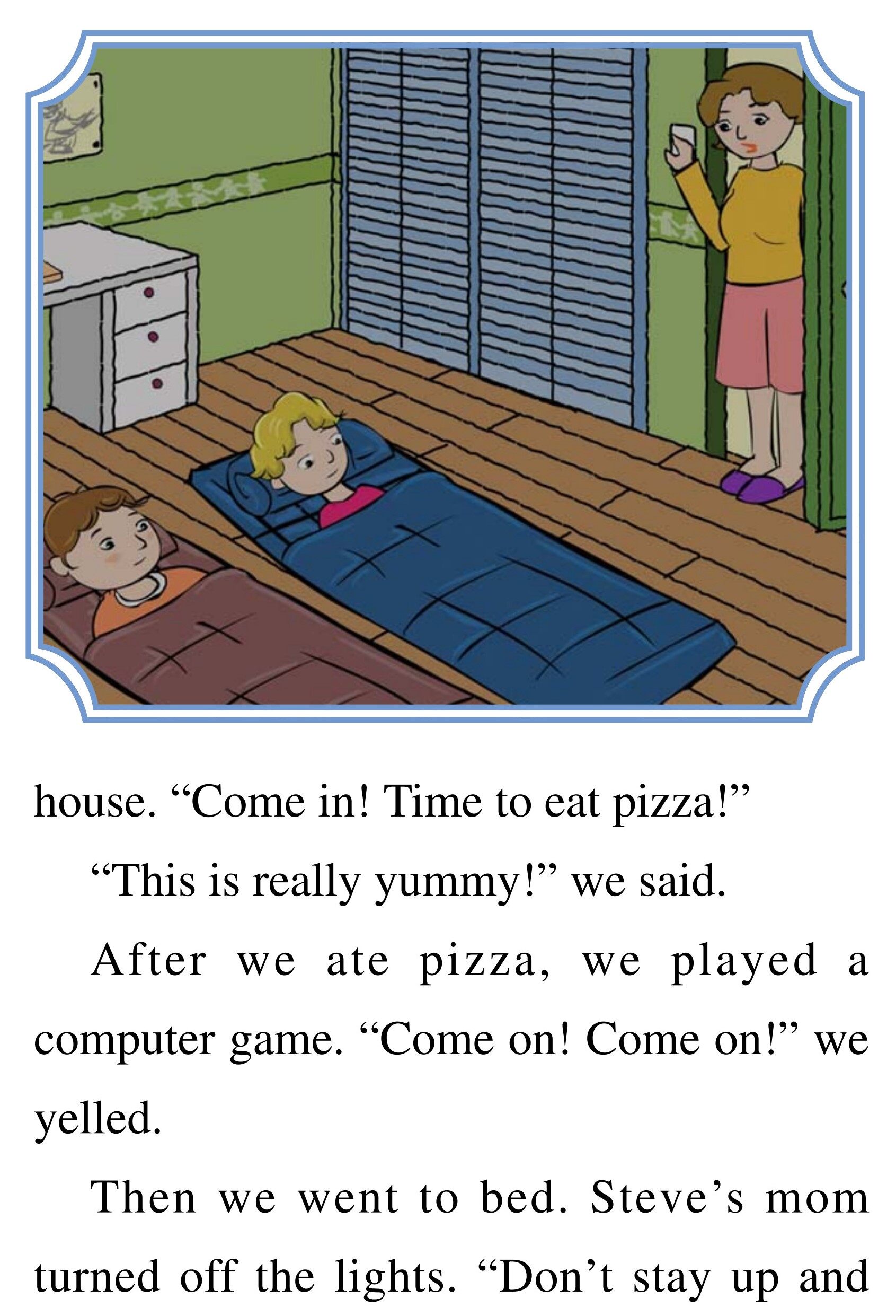 My First Sleepover绘本故事第5页