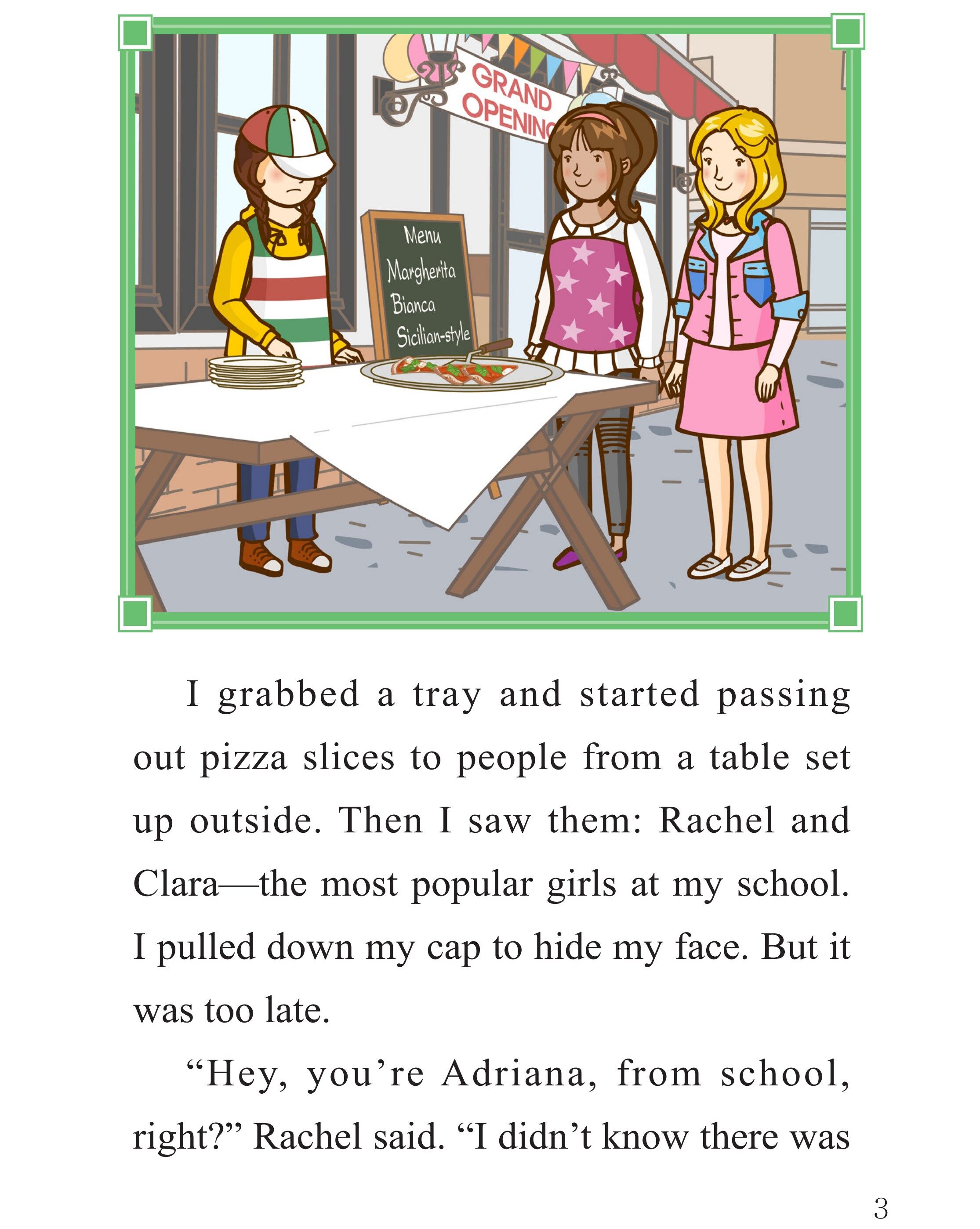 An Italian Pizzeria绘本故事第4页