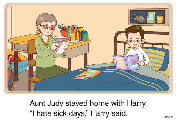 Harry’s Sick Day绘本故事第5页