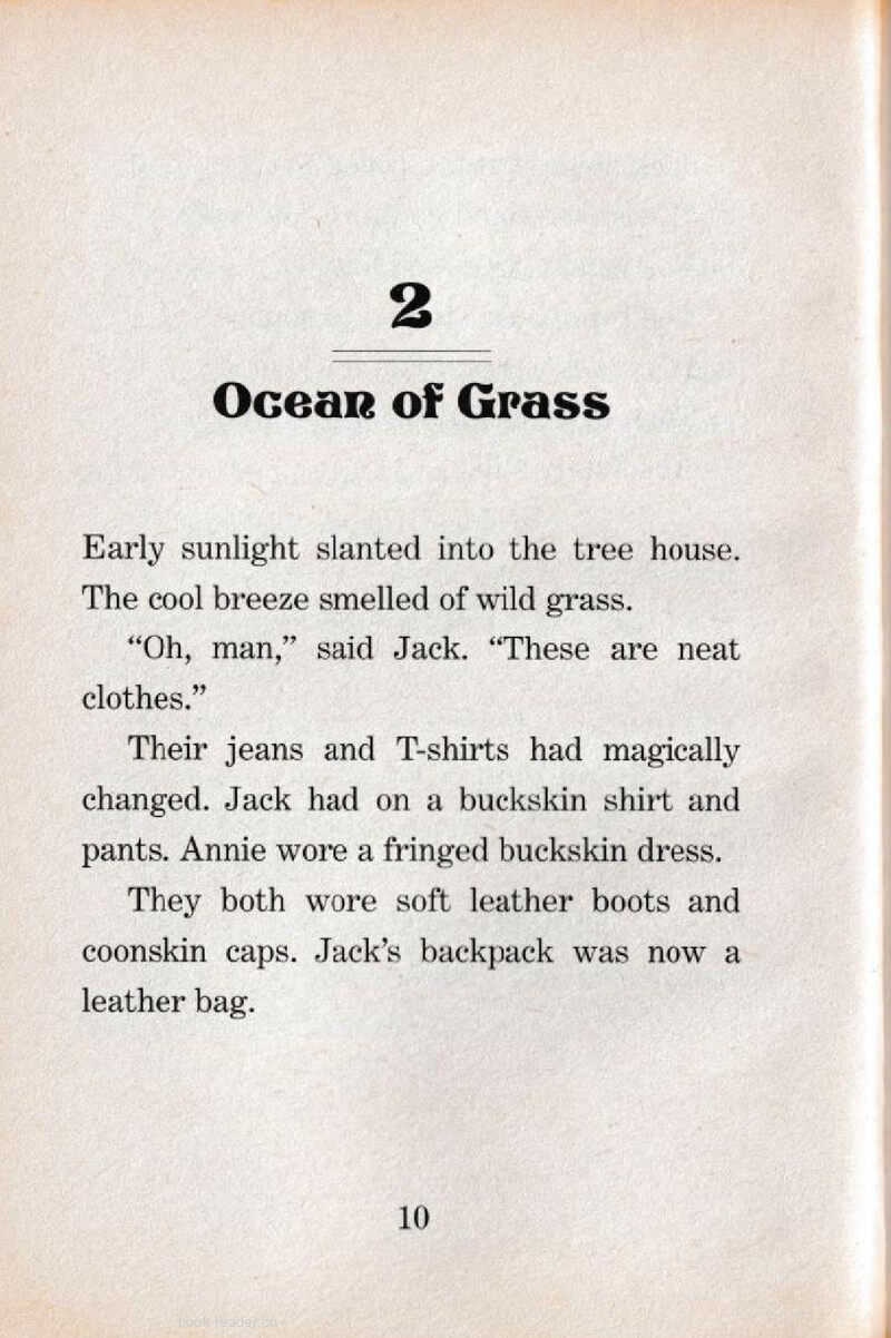 02 Oceans of Grass绘本故事第2页