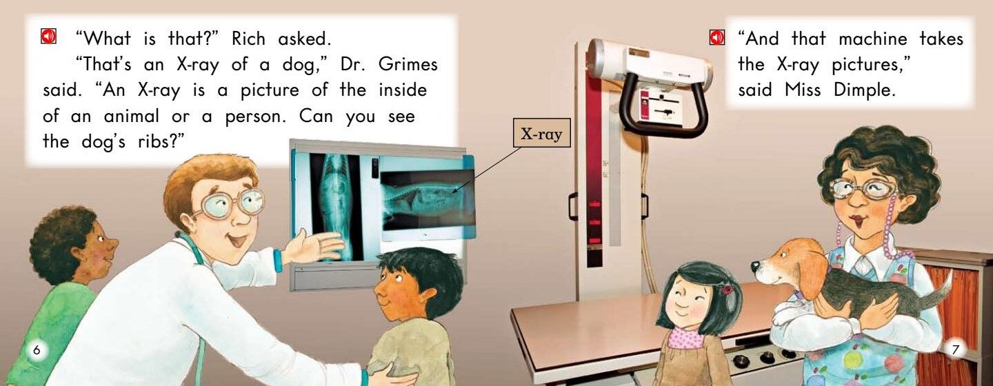 The Fun Club Goes to the Vet Clinic绘本故事第5页