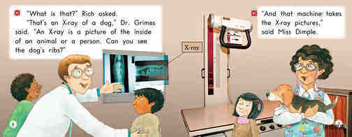 The Fun Club Goes to the Vet Clinic绘本故事第5页