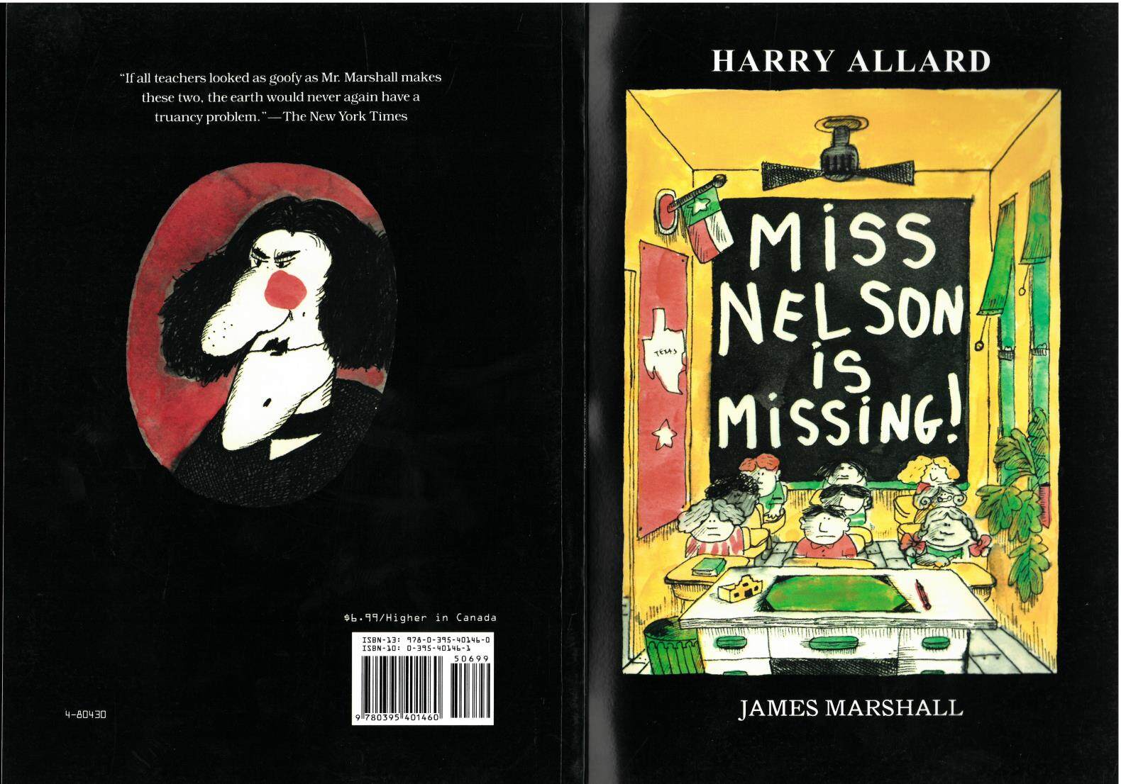 Miss Nelson is Missing绘本故事第2页