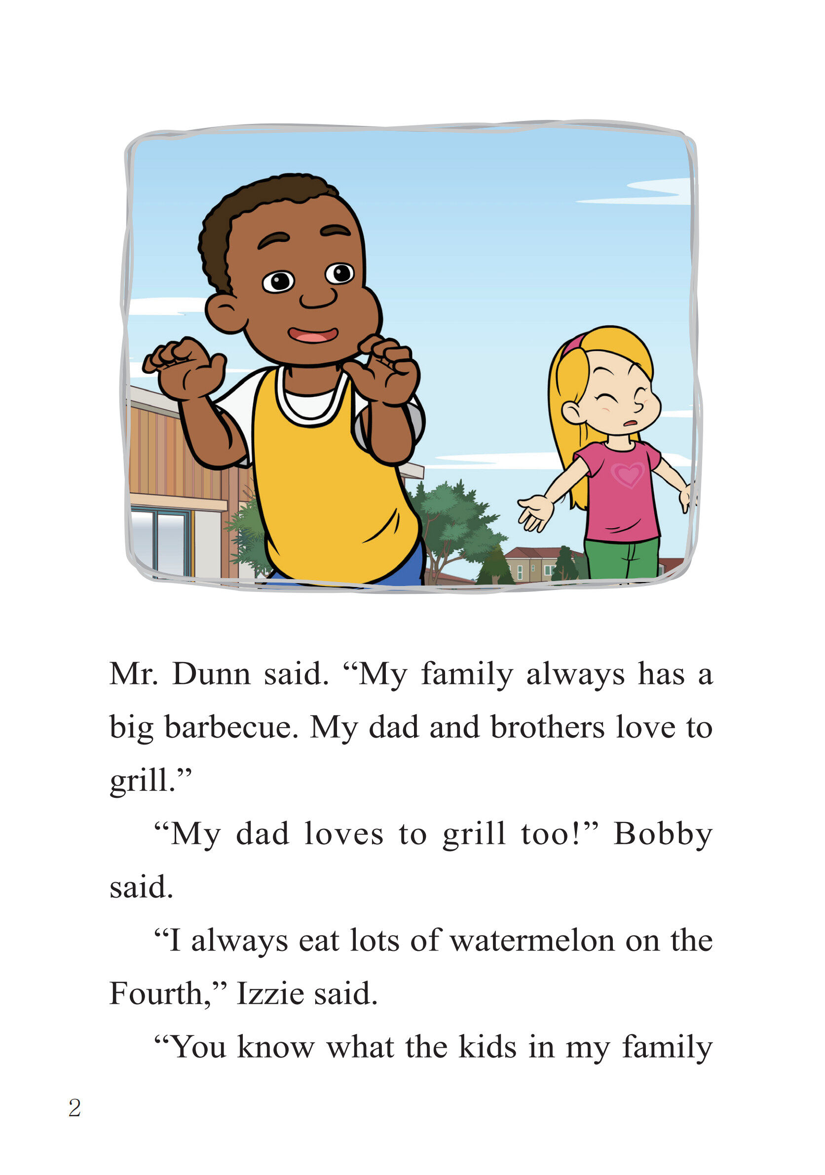 Fourth-of-July Ice Pops绘本故事第4页