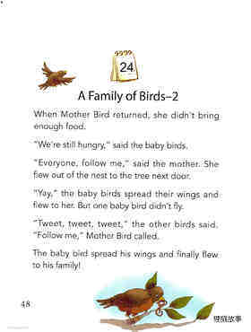 A Family of Birds-2绘本故事第2页