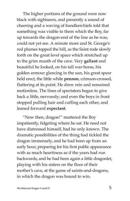 The Reluctant Dragon (Part 3)绘本故事第5页