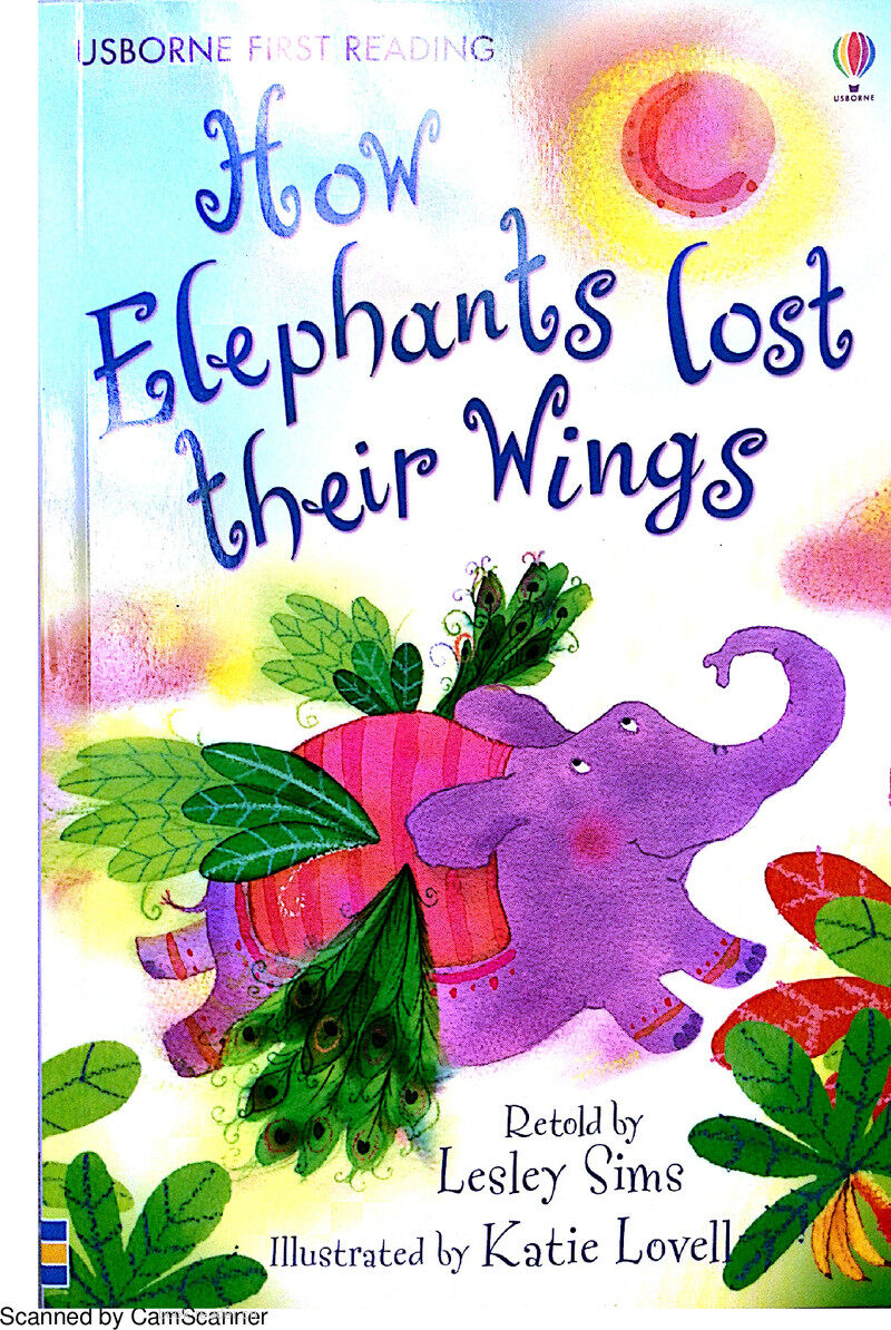 How Elehpants lost their Wings绘本故事第2页