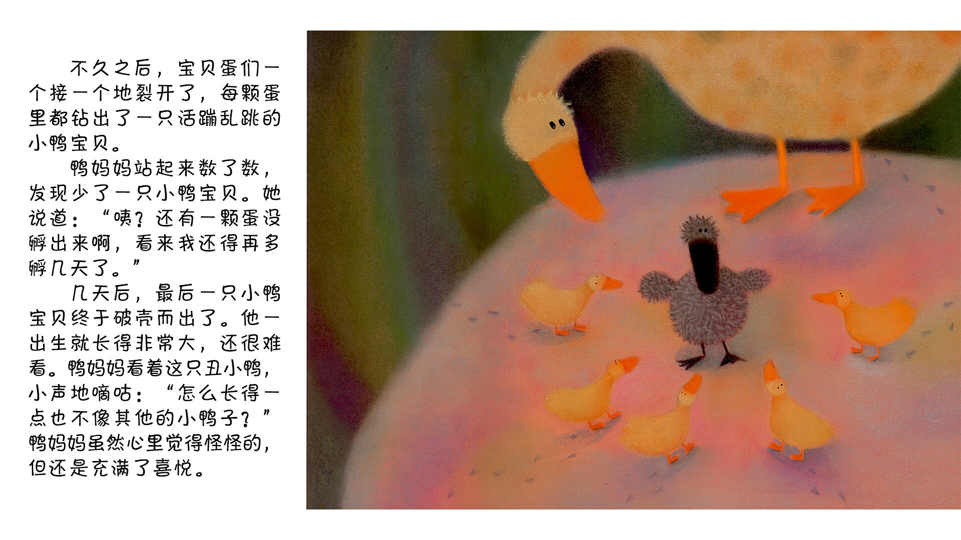 丑小鸭 绘本故事第4页