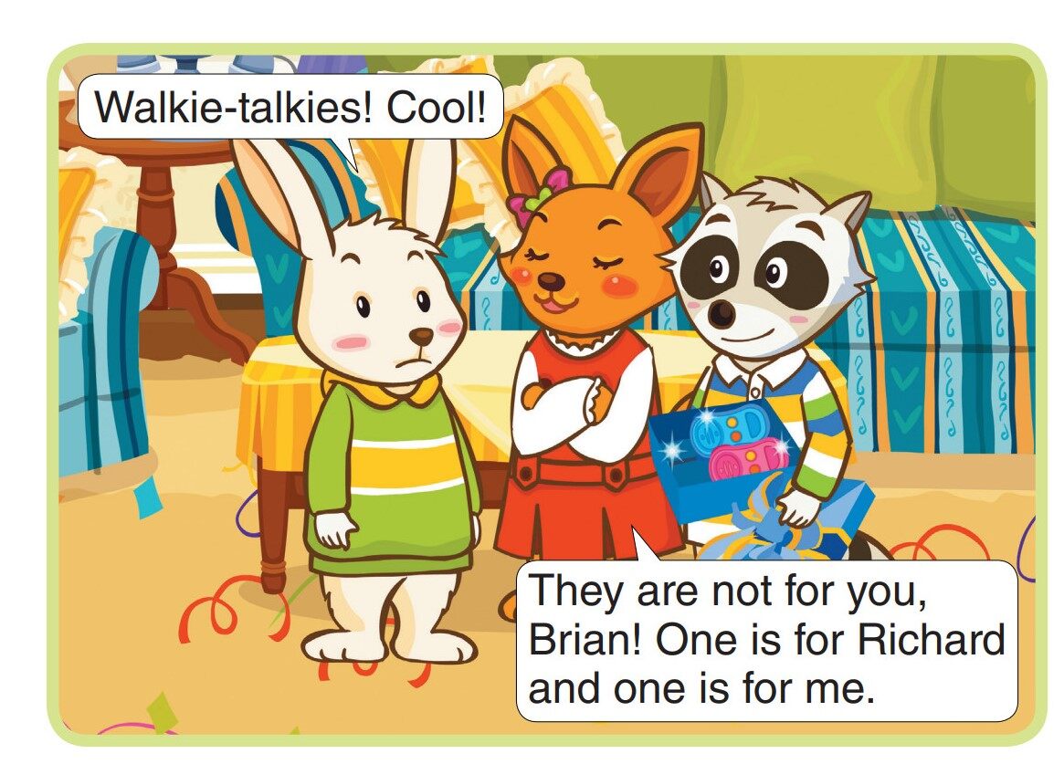 Ricky's Birthday Surprise绘本故事第5页