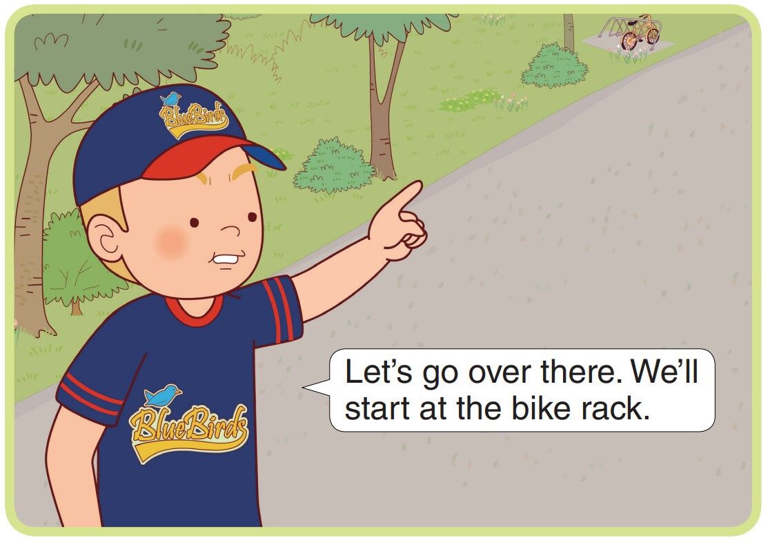 On Your Mark!绘本故事第5页