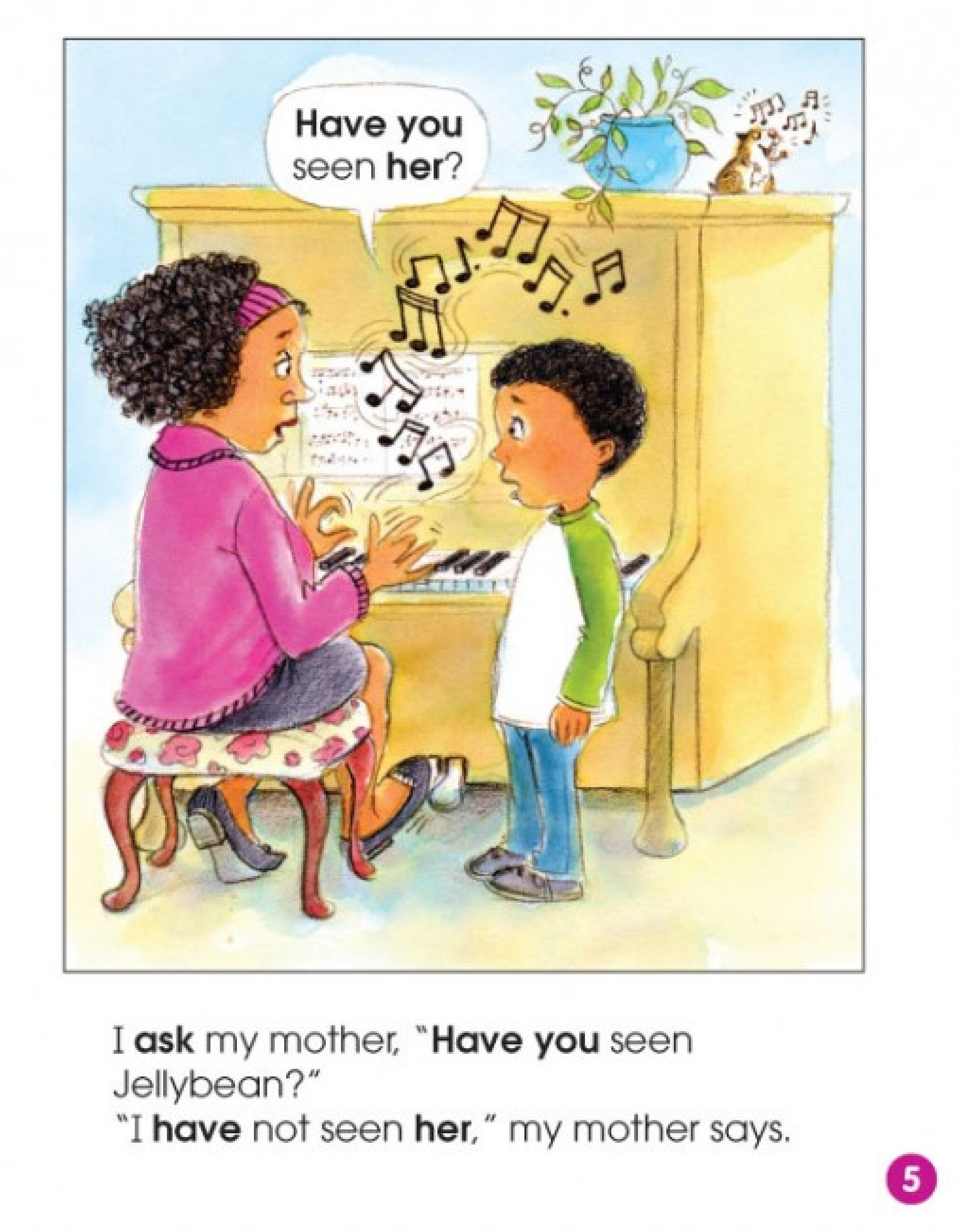 Have You Seen Jellybean?绘本故事第5页