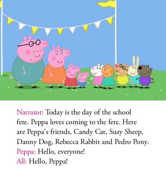 The  School Fete绘本故事第3页