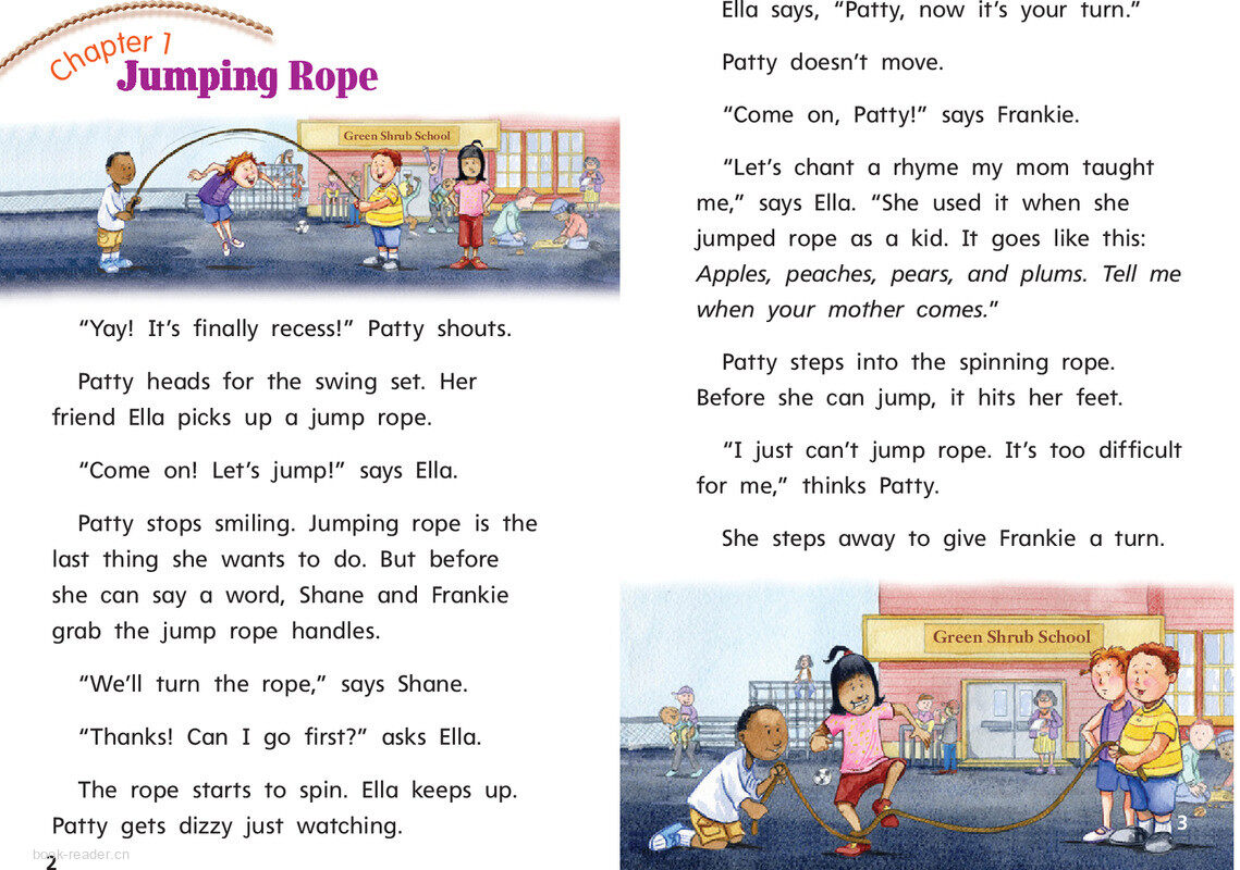 G1 Bey U6W4 Patty Jumps!绘本故事第4页