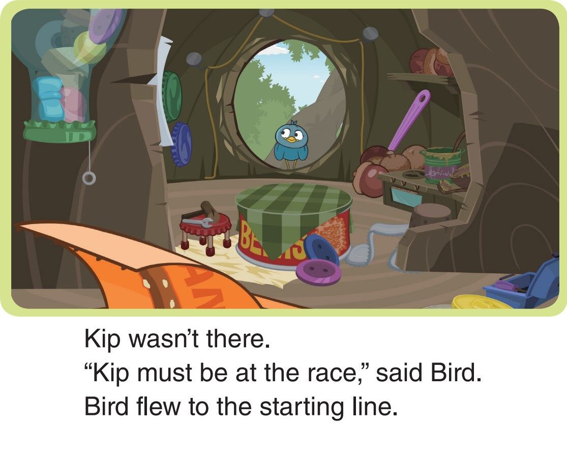 The Big Race绘本故事第4页