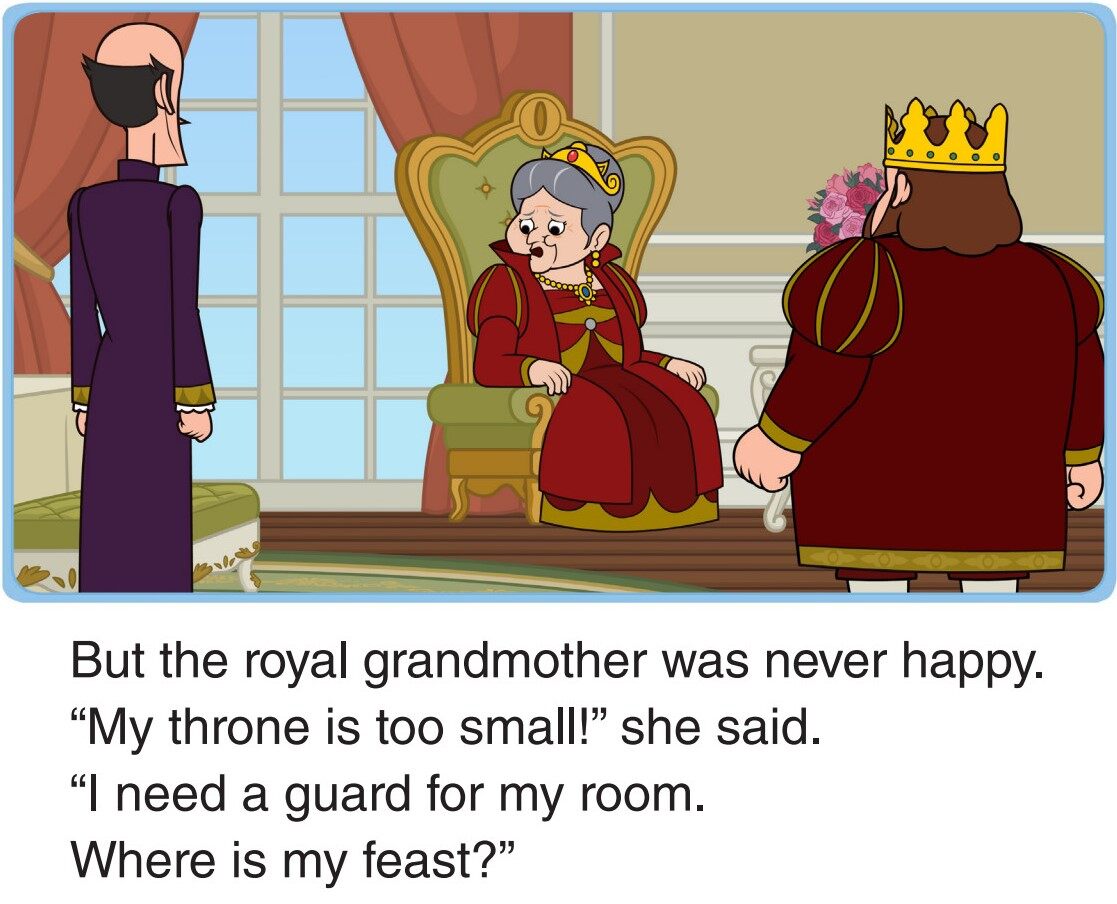 The Royal Grandmother Comes绘本故事第4页